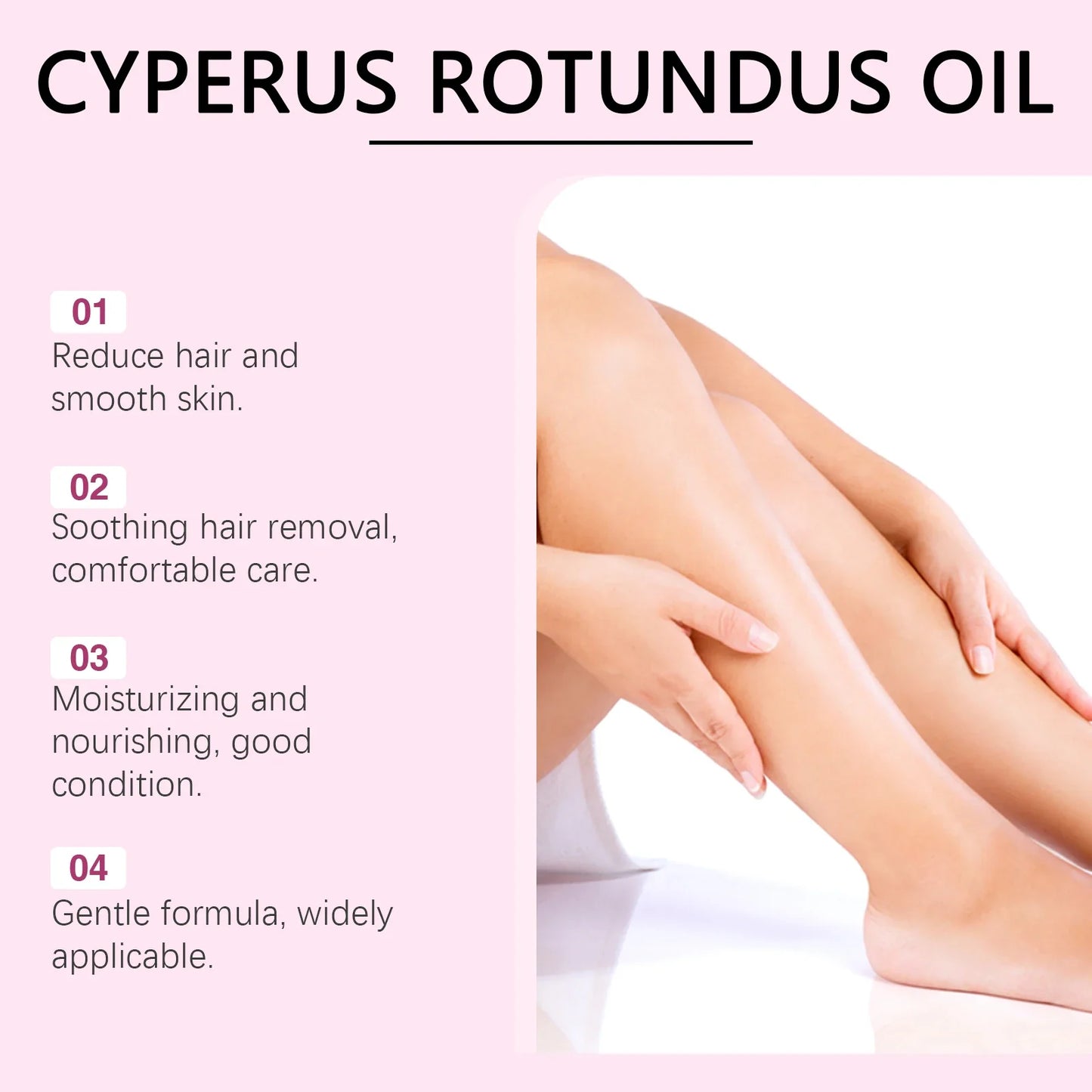 Silky Smooth Hair-Free Oil