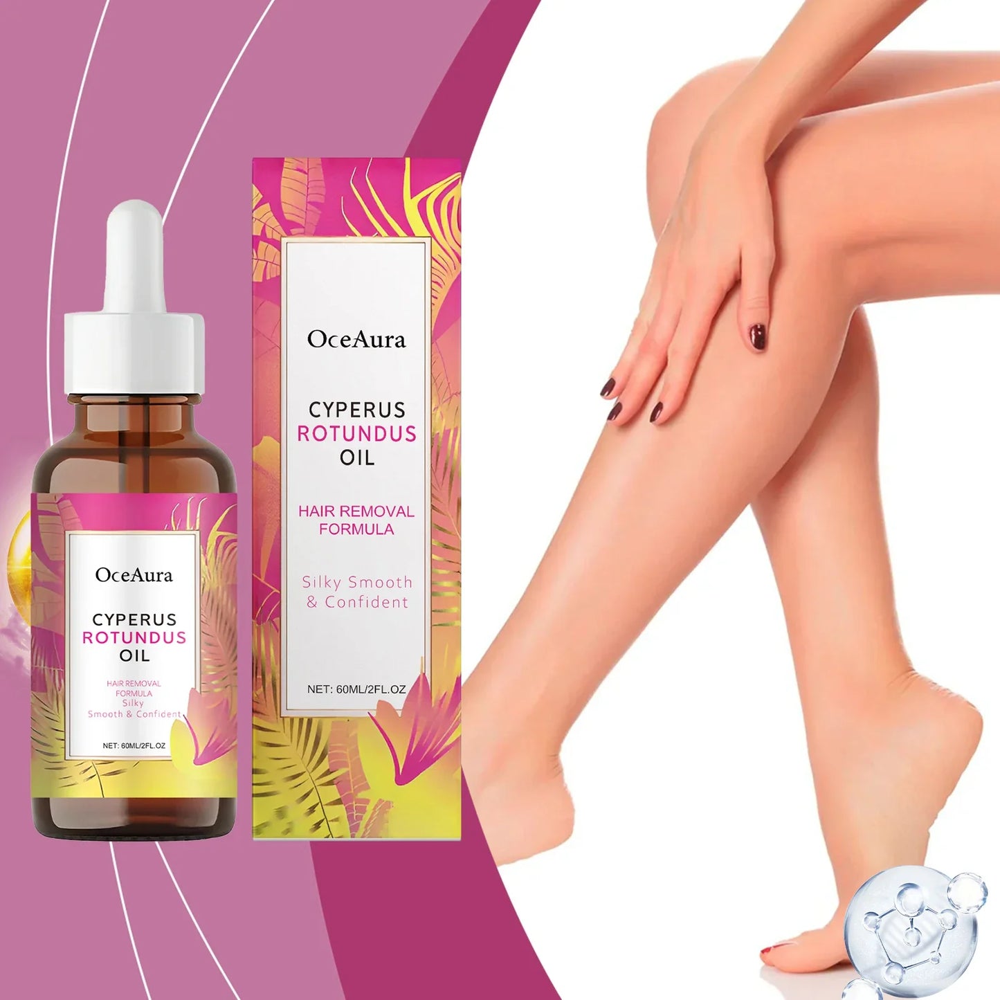 Silky Smooth Hair-Free Oil