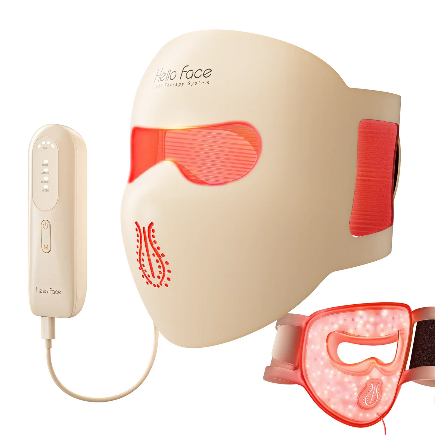 Radiant Glow 4D LED Mask